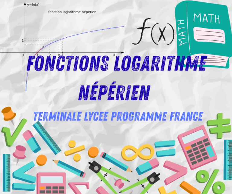 Fonctions logarithme népérien
