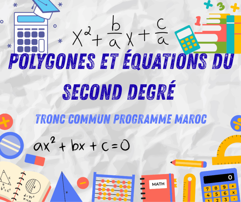 Polygones et équations du second degré