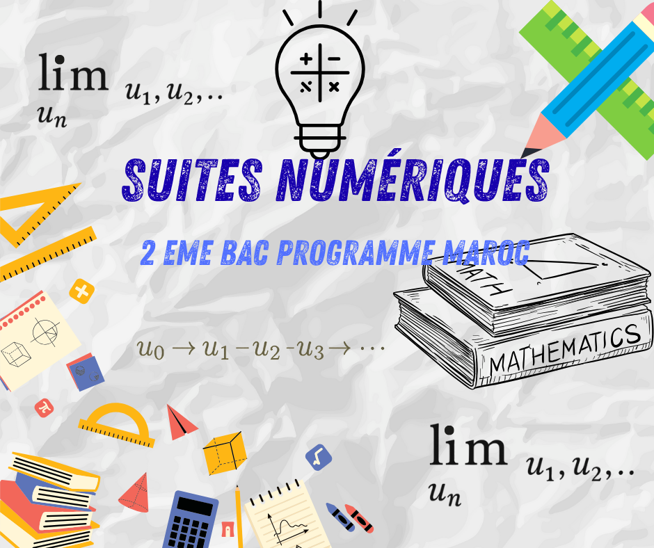 Les suites numériques 2 ème bac