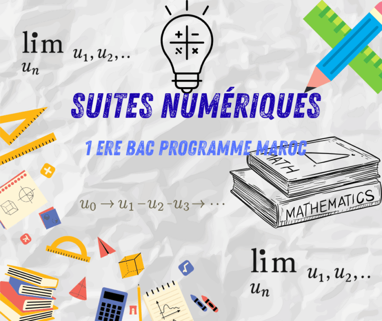 Suites numériques 1 ère bac