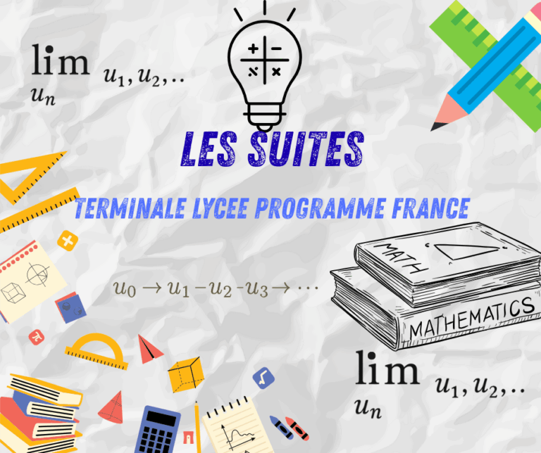 Les suites terminale lycée france