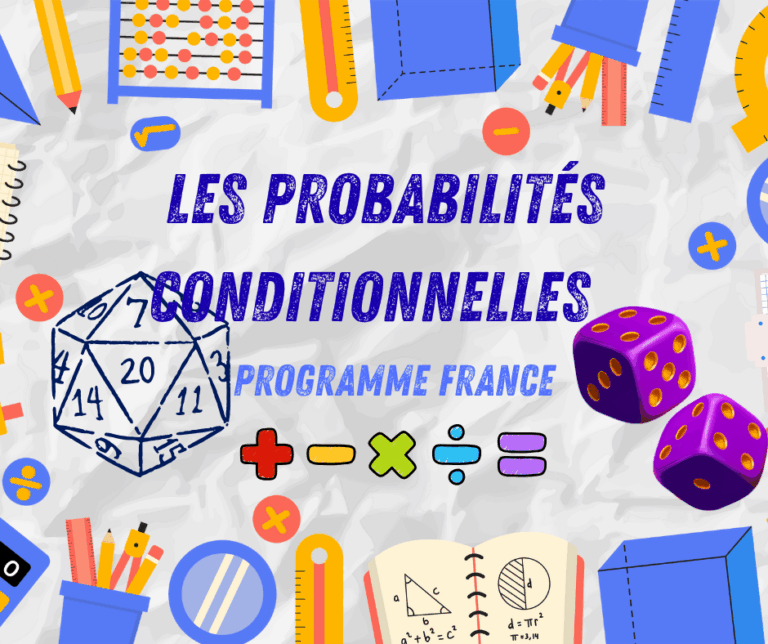 Probabilités conditionnelles