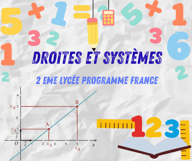Droites et systèmes