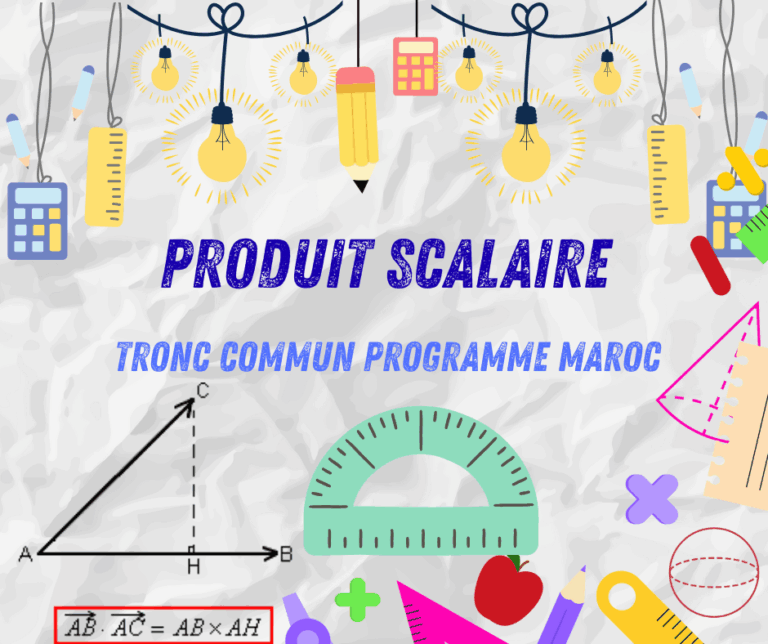 Produit scalaire