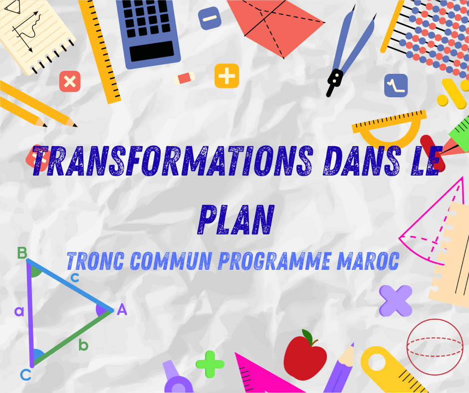 Transformations dans le plan